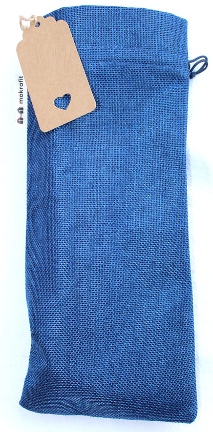 Mokrafit PowerStick Schutzhülle -Blau – Jute