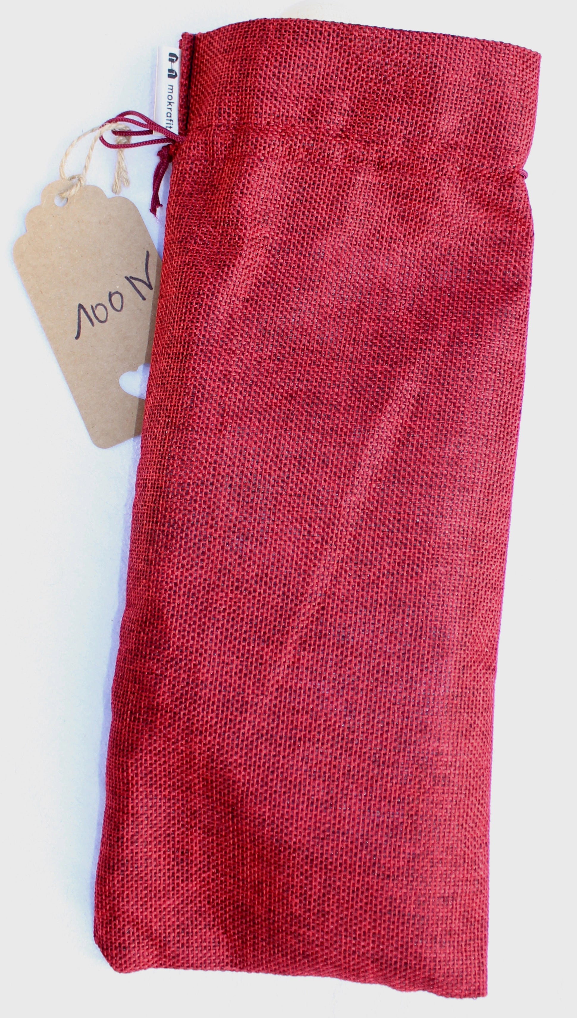 Mokrafit PowerStick Schutzhülle -Weinrot – Jute